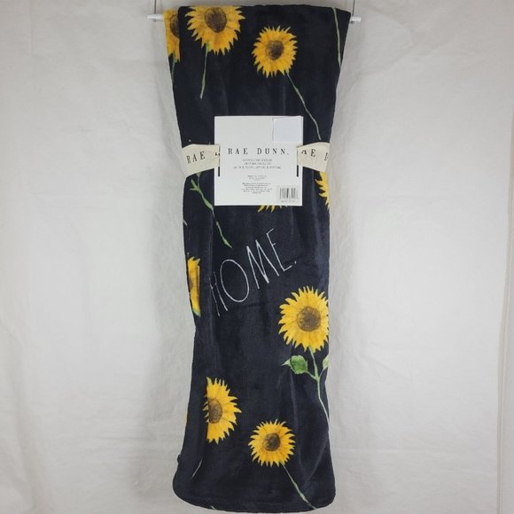 Rae Dunn Bedding Rae Dunn Home Plush Throw Blanket 5 X 70 Floral